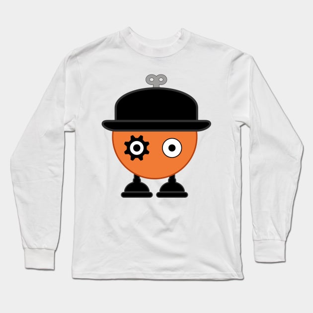 Clockwork Orange Minimalism Long Sleeve T-Shirt by thatgeekwiththeclipons@outlook.com